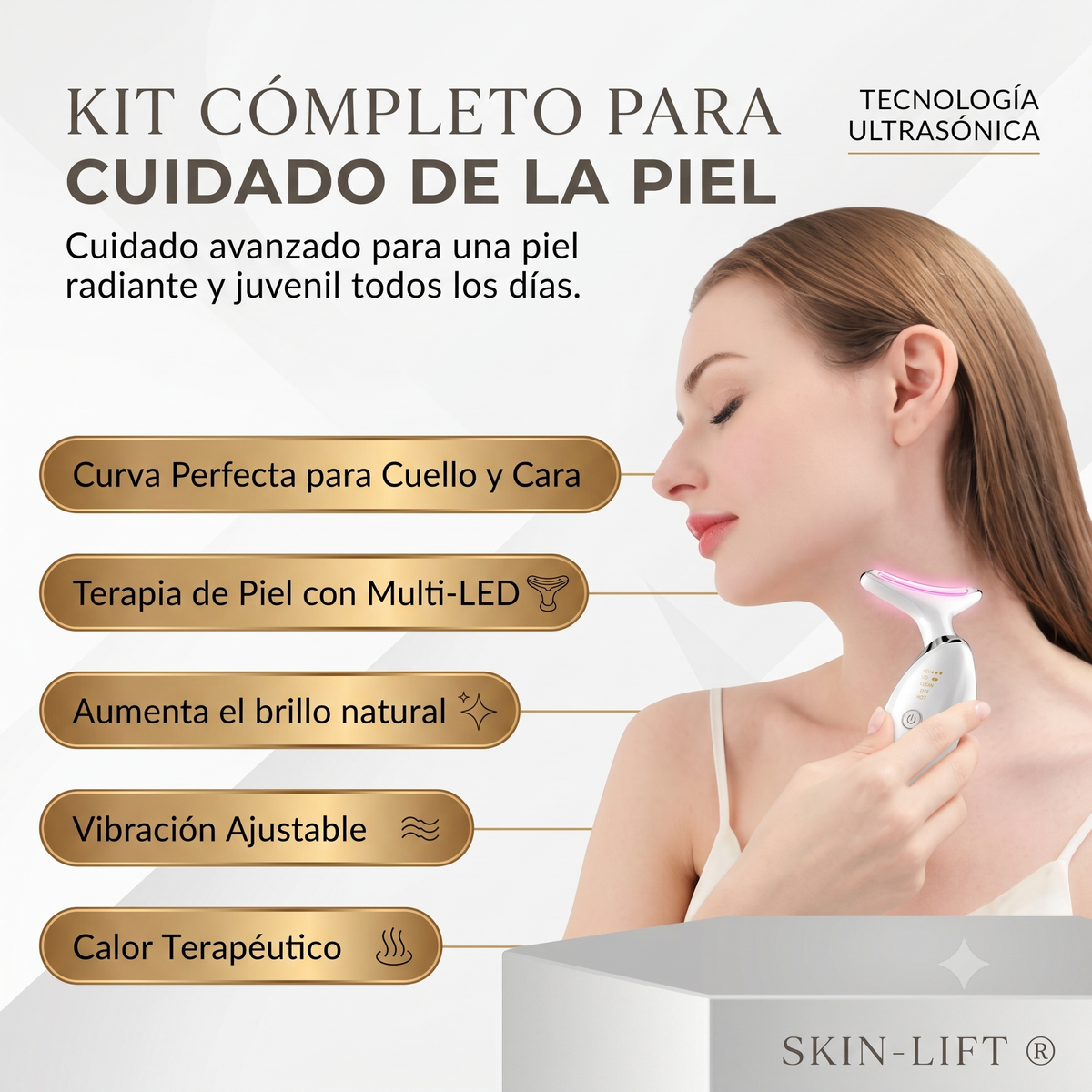 YSY SKIN-LIFT ® | Piel más firme sin cirugía, en 10 minutos al día.