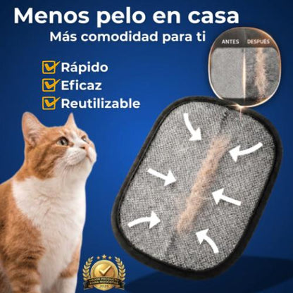DESPELUDIN™ | Manopla Quita-Pelos para Mascotas + Regalo Gratis