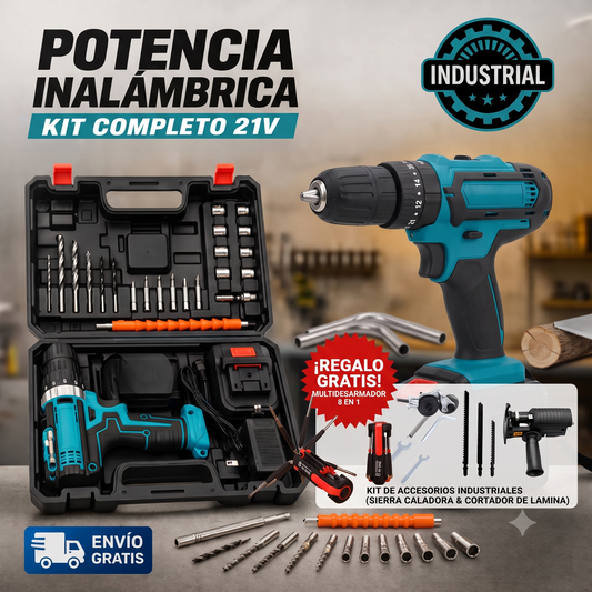 Taladro Pro YSY | PROMOCIÓN Kit Herramientas de Corte + Regalo 🎁